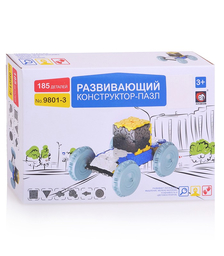 Развивающий конструктор-пазл(185 дет)
