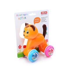 Игрушка-покатушка "Котик"