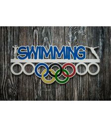 Холдер для спортивных медалей  Плавание