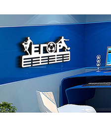 Держатель для медалей Футбол с именем