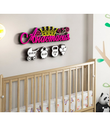 Деревянное имя Анастасия + метрики