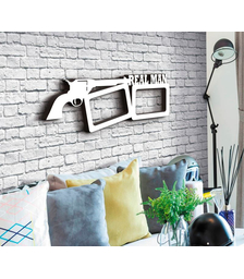 Деревянная фоторамка Real man 2