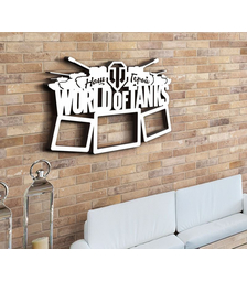 Деревянная фоторамка Наш герой