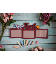 Фоторамка с именем Лев