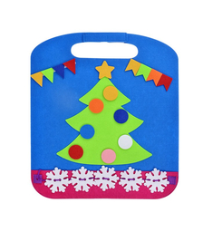 Коврик-игралка в дорогу Елка