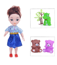 Кукла с лесными животными