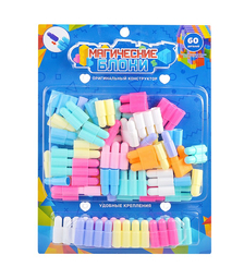 Конструктор Магические блоки (60 дет) в коробке