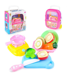 Набор продуктов (10 предметов) в чемодане