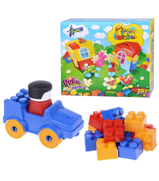 Конструктор Биби в цветочном городе (207 дет.)