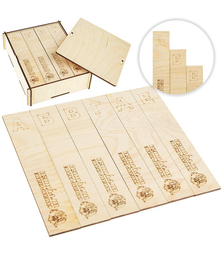 Азбука на досочках