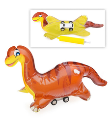 Заводная игрушка "Животное" (надув)  в ассортименте, в пакете