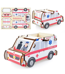 Пазл деревянный "Скорая помощь"