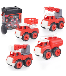 Набор машин - конструктор "Спецтехника" в коробке