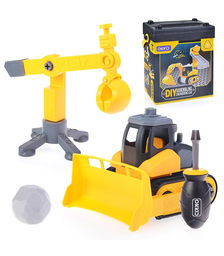 Машина - конструктор "Строительная техника" в коробке