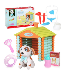 Щенок с аксессуарами, в коробке