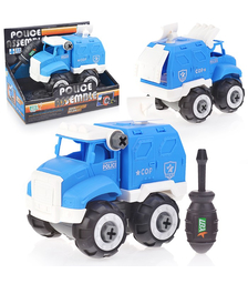 Конструктор "Машина" с отверткой, в коробке