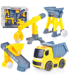 Машина "Строительная техника" в коробке