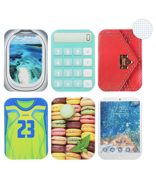 Тетрадь А4 40л клетка фигурная Микс 1