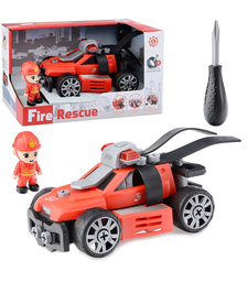 Конструктор-машина с отверткой, в коробке