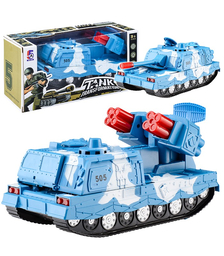 Танк на батарейках, в коробке