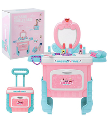 Игровой набор "Стилист" (столик) свет/звук,  в чемодане