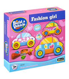 Конструктор "Машина" с отверткой, в коробке