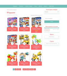 Интернет-магазин детских игрушек по дропшиппингу