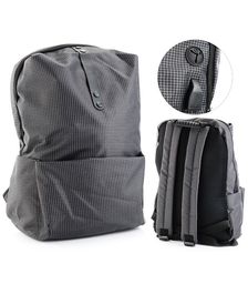 Рюкзак подростковый, 1 отделение, 1 карман, USB - выход, тёмно - серый