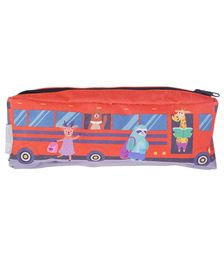 Пенал на молнии "Школьный автобус"