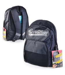 Рюкзак мягкий Seventeen Нашивки поролон.спинка дев