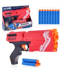 Пистолет с мягкими полимерными пулями, в коробке