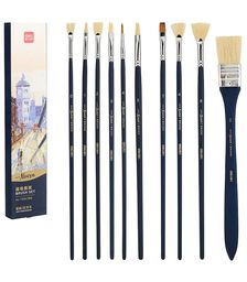 Набор кистей Nuevo, дерев. лакир. ручка