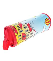 Пенал с ручкой "Парашюты" оксфорд, печать + тубус однотонный