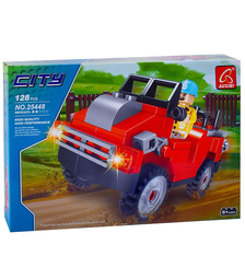 Конструктор серия "Город" (128 дет)