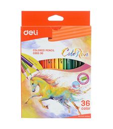 Карандаши цветные 36 цв тополь коробка/европод.