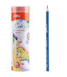 Карандаши цветные 36 цв тополь мет.туб.