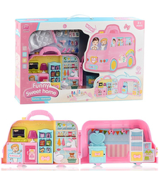 Игровой набор "Домик" с аксессуарами, в коробке