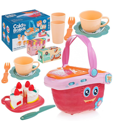 Игровой набор "Торт" с набором посуды, в коробке