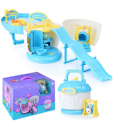 Игровой набор "Домик с животными" с аксессуарами, на батарейках, в коробке