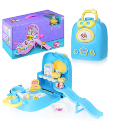 Игровой набор "Домик с животными" с аксессуарами, на батарейках, в коробке