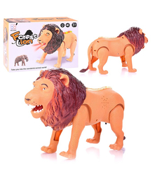 Лев на батарейках, в коробке