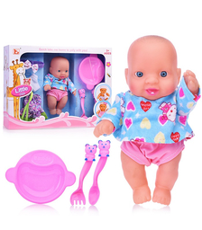 Пупс 702LSA с аксессуарами, в коробке