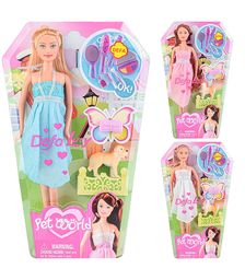 Кукла с собачкой и аксессуарами