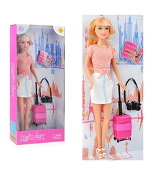 Кукла"Путешественница" с аксессуарами