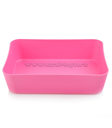 Лоток для канцелярских принадлежностей, малый, розовый NEON