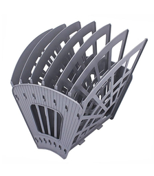 Лоток 7-ми секционный Эконом, 6 отделений, серый