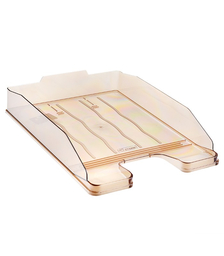 Лоток горизонтальный ЭКСПЕРТ тонированный коричневый