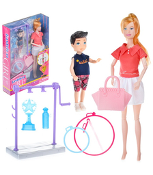 Кукла с аксессуарами, в коробке