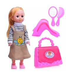 Кукла с аксессуарами, в пакете