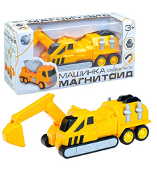 Машина "Строительная техника" в коробке